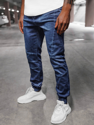 Herren Jogger Jeans Marineblau OZONEE O/4354