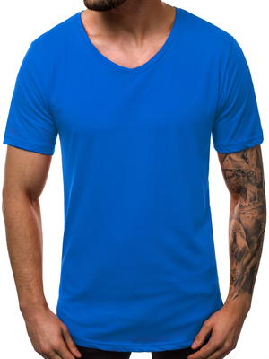 Herren T-Shirt Blau OZONEE B/181590 