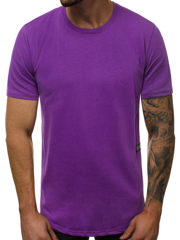 Herren T-Shirt Violett OZONEE B/181227 