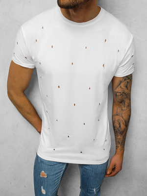 Herren T-Shirt Weiß OZONEE NB/3009