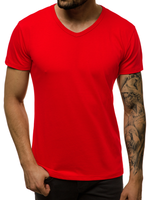 J.STYLE 712007 Herren T-Shirt Rot