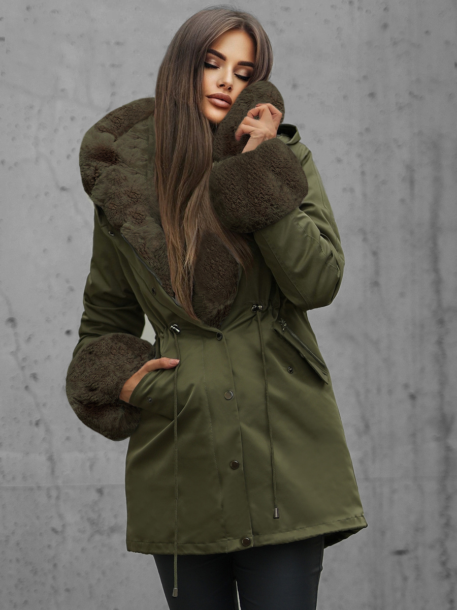 Damen Jacke Grün OZONEE JS/16M9062/136 OZONEE