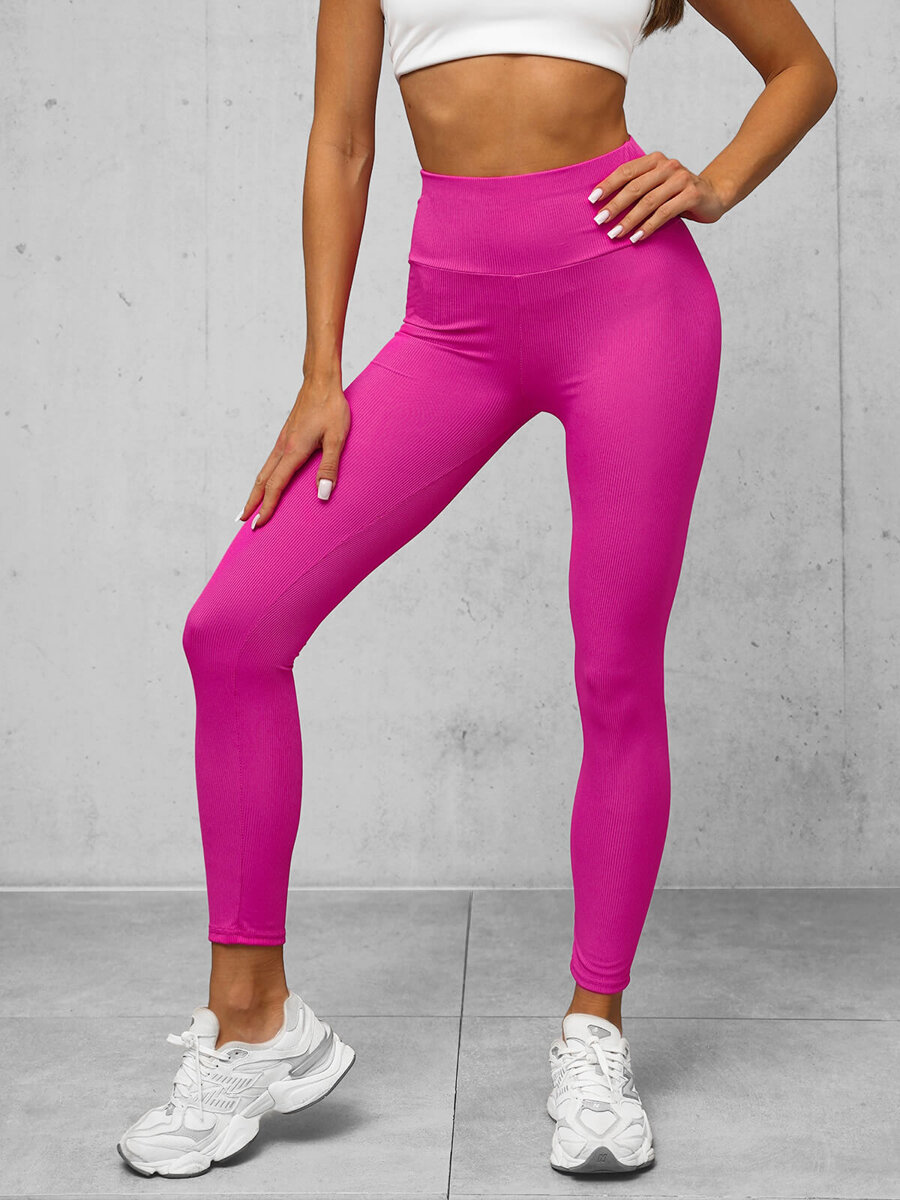 Ozonee Damen Leggings Rosa OZONEE O/ZCH2280