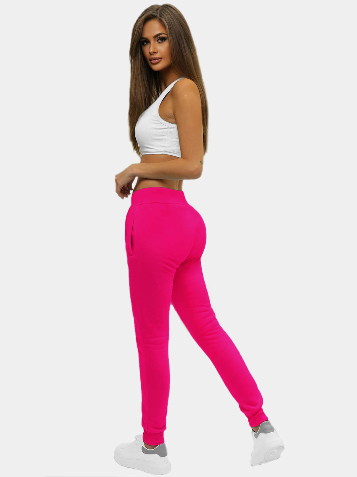 Ozonee Damen Sporthose Rosa OZONEE JS/CK01Z