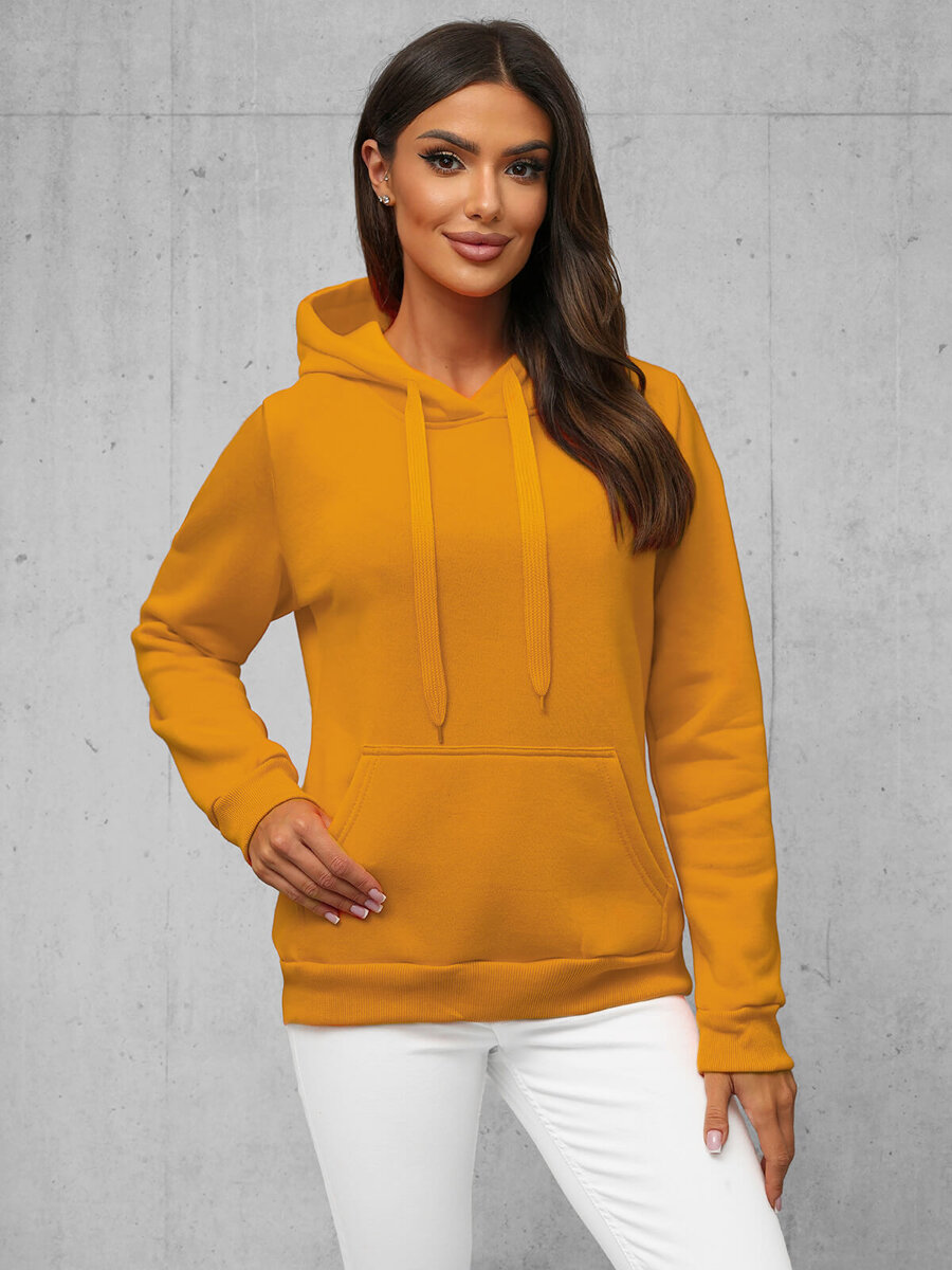 Ozonee Damen Sweatshirt Camel OZONEE JS/W02/26Z