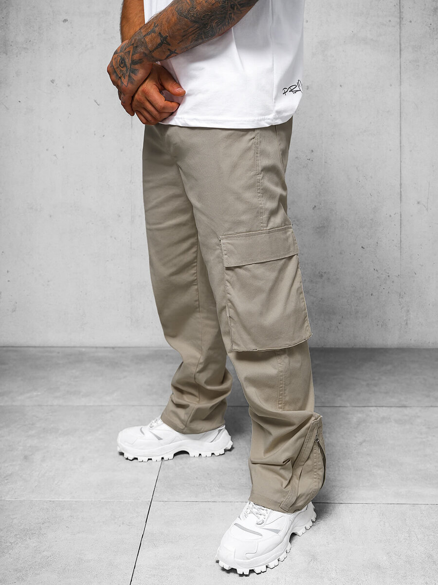 Ozonee Herren Hose Grau OZONEE O/G3016Z