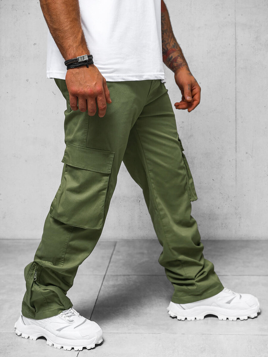 Ozonee Herren Hose Khaki OZONEE O/G3016Z