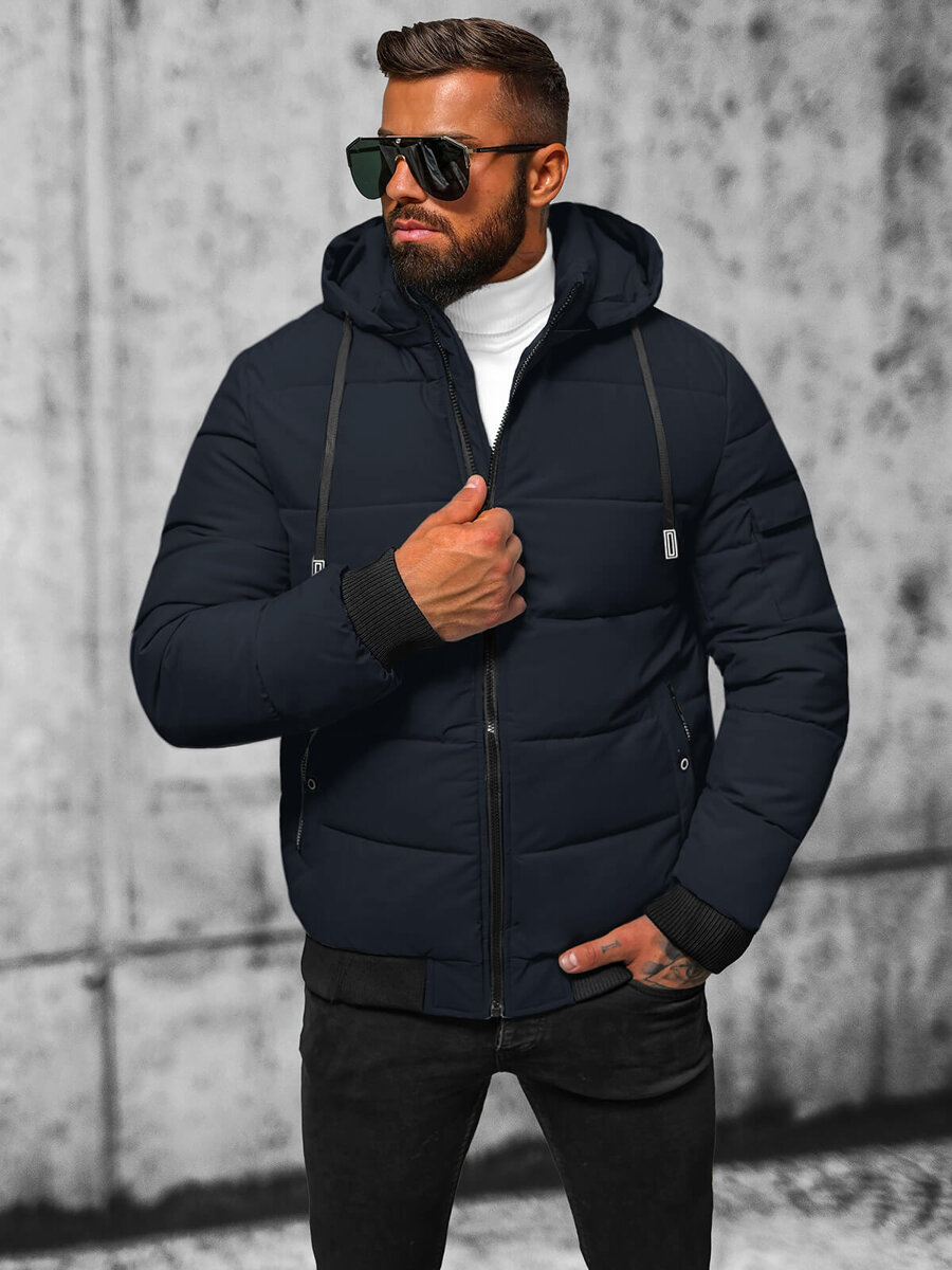 Ozonee Herren Jacke Dunkelblau OZONEE JS/31M5006