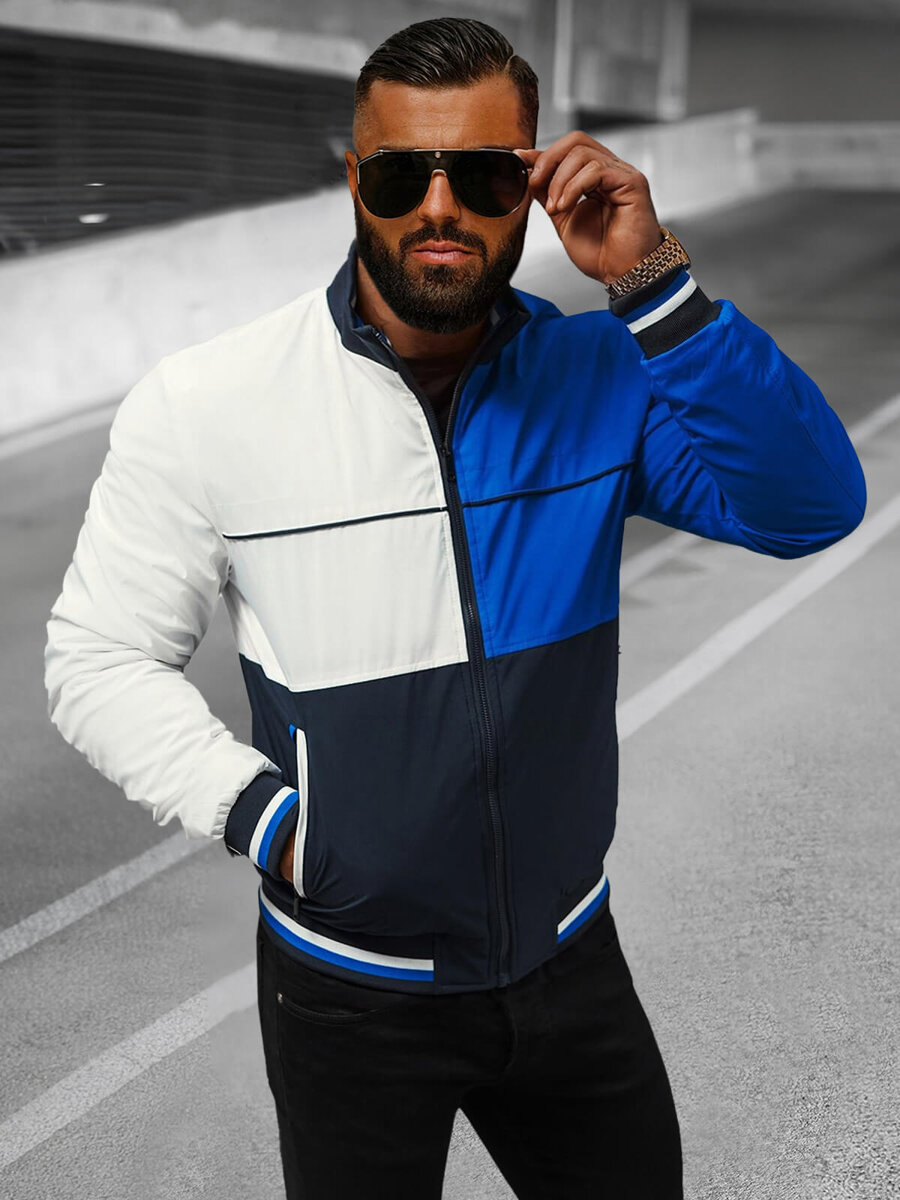 Ozonee Herren Jacke Marineblau OZONEE JS/84M3003/215