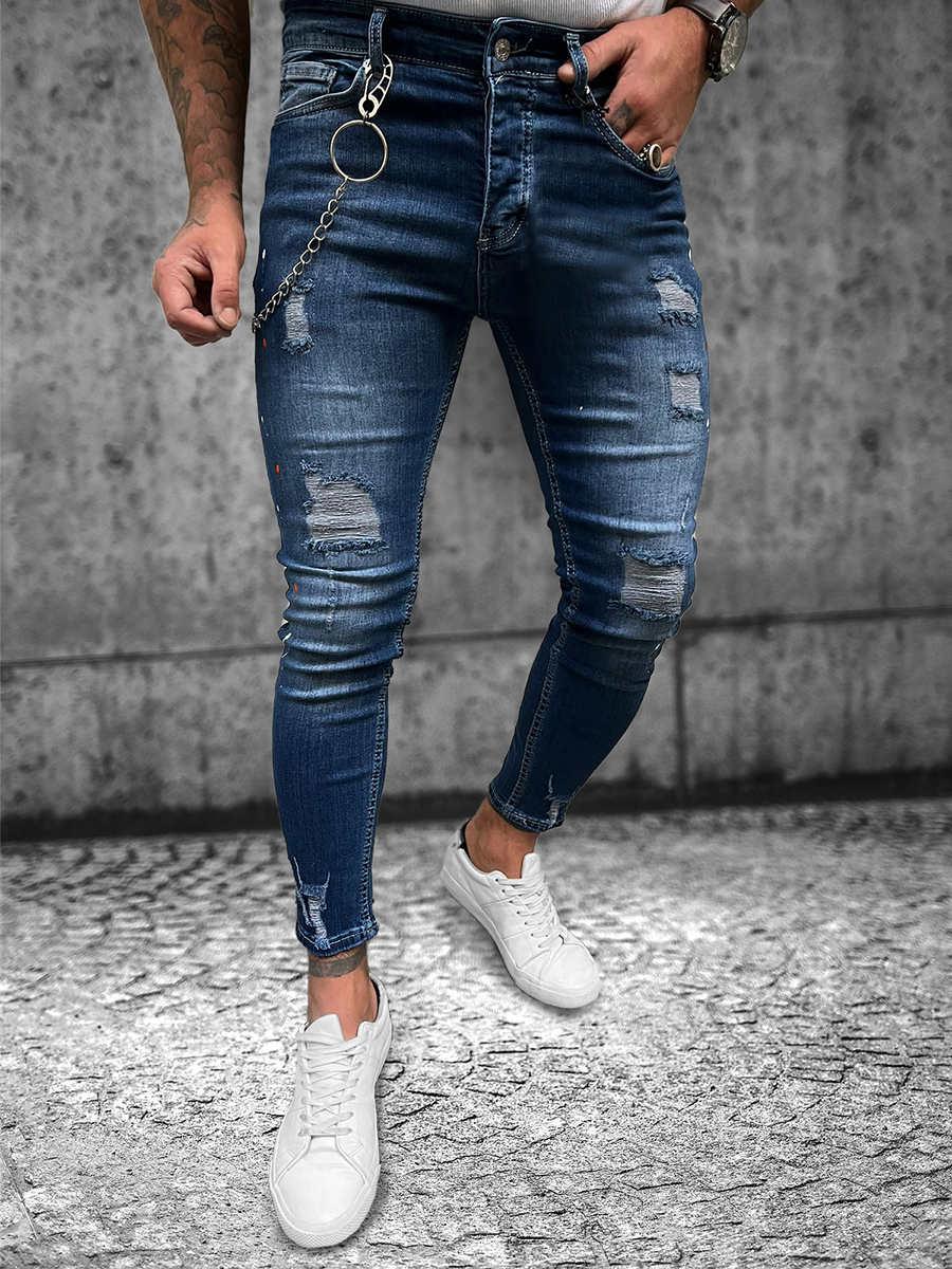 Ozonee Herren Jeanshose Blau OZONEE O/271SP