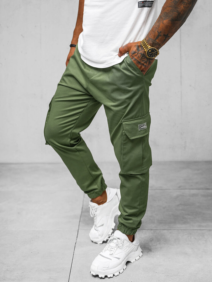 Ozonee Herren Jogger Khaki OZONEE O/G3006Z