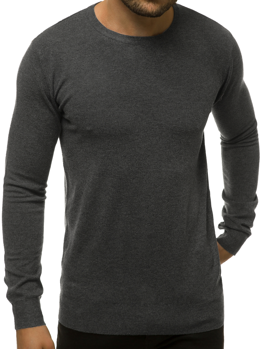 Ozonee Herren Pullover Anthrazit OZONEE TMK/YY01/13