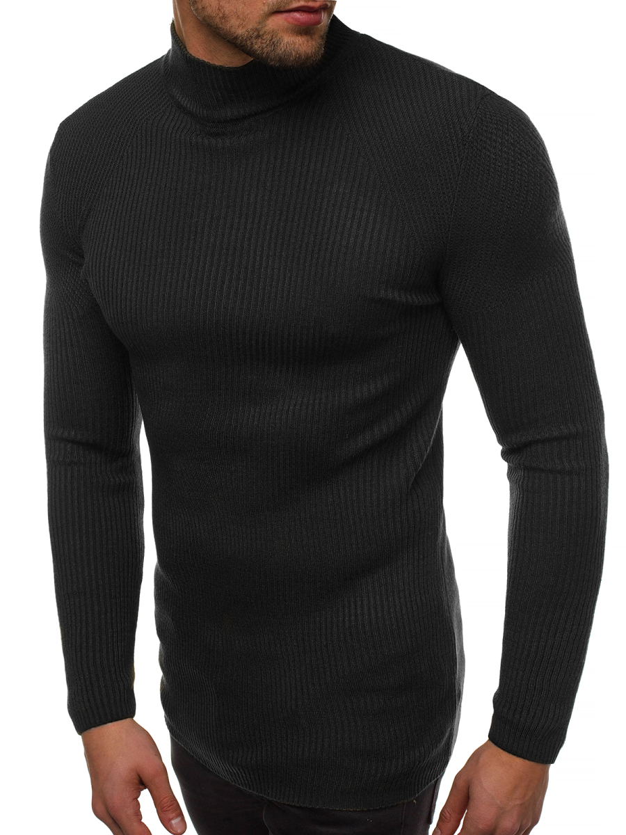 Herren Pullover Schwarz OZONEE MACH/TRK2000 OZONEE