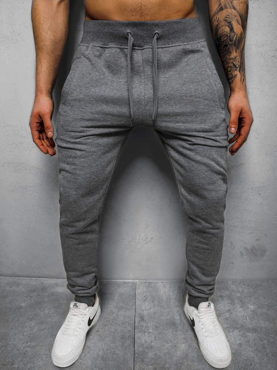 Ozonee Herren Sporthose Dunkelgrau OZONEE JS/XW01Z