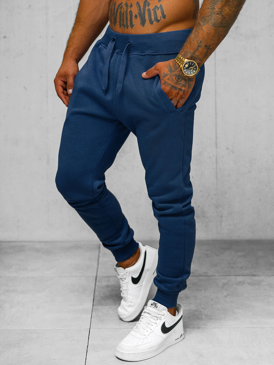 Ozonee Herren Sporthose Indigo OZONEE JS/XW01/66Z