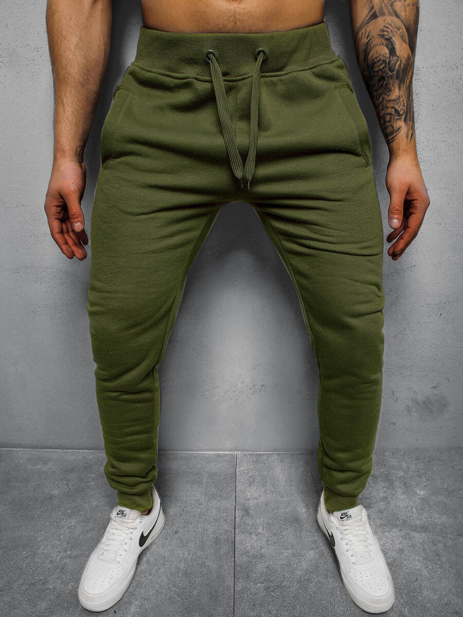 Ozonee Herren Sporthose Khaki OZONEE JS/XW01Z