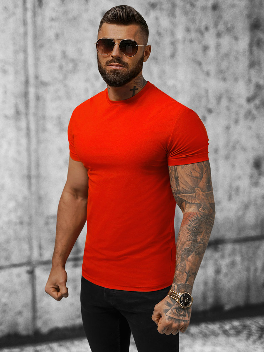 Ozonee Herren T-Shirt Rot OZONEE NB/MT3001