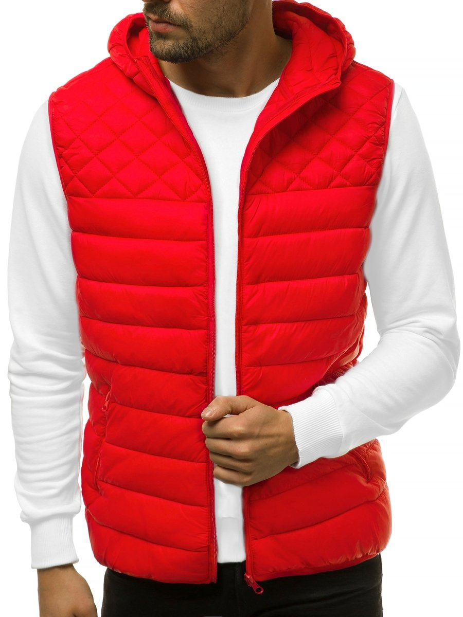 weinrote weste herren