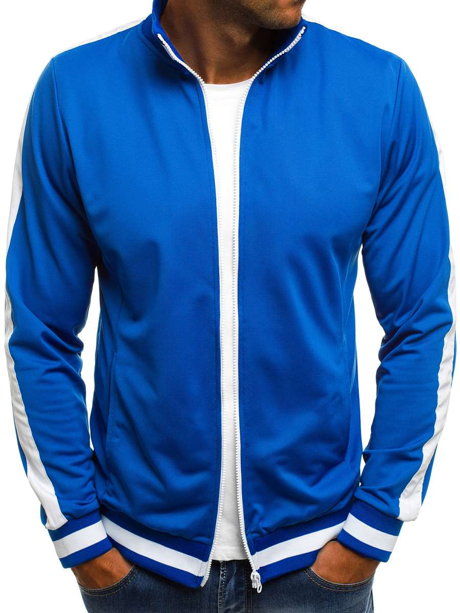 sweatjacke blau herren