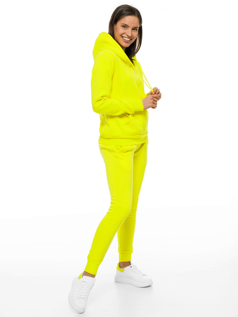 Damen Trainingsanzug Gelb-Neon OZONEE 19