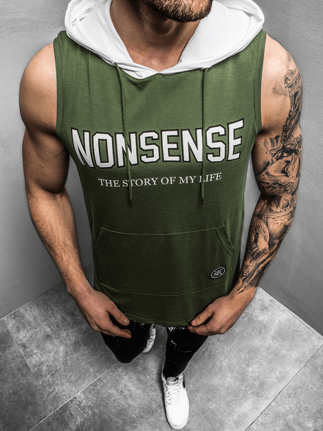 Herren Muskelshirt Tank Top Gym Fitness Jogger Kapuze Weste Bodybuilding T-Shirt