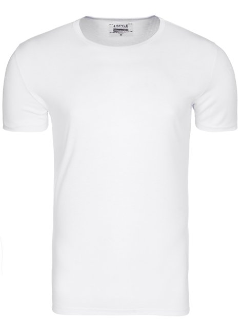 J.STYLE 672006 Herren T-Shirt Weiß