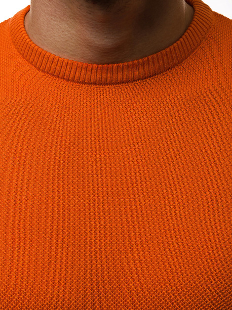 OZONEE B/2433 Herren Pullover Orange