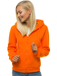 Damen Sweatshirt Orange OZONEE JS/W03Z