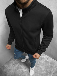 Herren Sweatjacke Schwarz OZONEE JS/2002