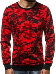 OZONEE JS/TX19 Herren Sweatshirt Rot