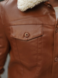 Herren Lederjacke Camel OZONEE O/8830/3