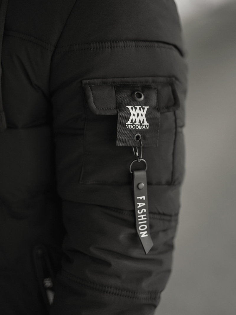 Herren Jacke Schwarz OZONEE JS/57M7501/392Z