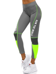 Damen Leggings Szürke OZONEE X/1256