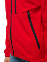 Damenjacke Softshell Rot OZONEE JS/KSW6004