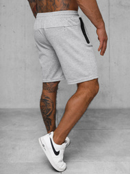 Herren Sportshorts Grau OZONEE JS/17K533/2