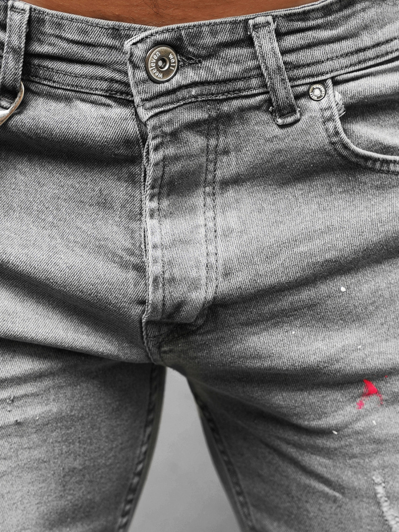 Herren Jeanshose Grau OZONEE O/WE1004