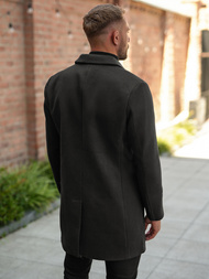 Herren Mantel Schwarz OZONEE JS/11Z8269