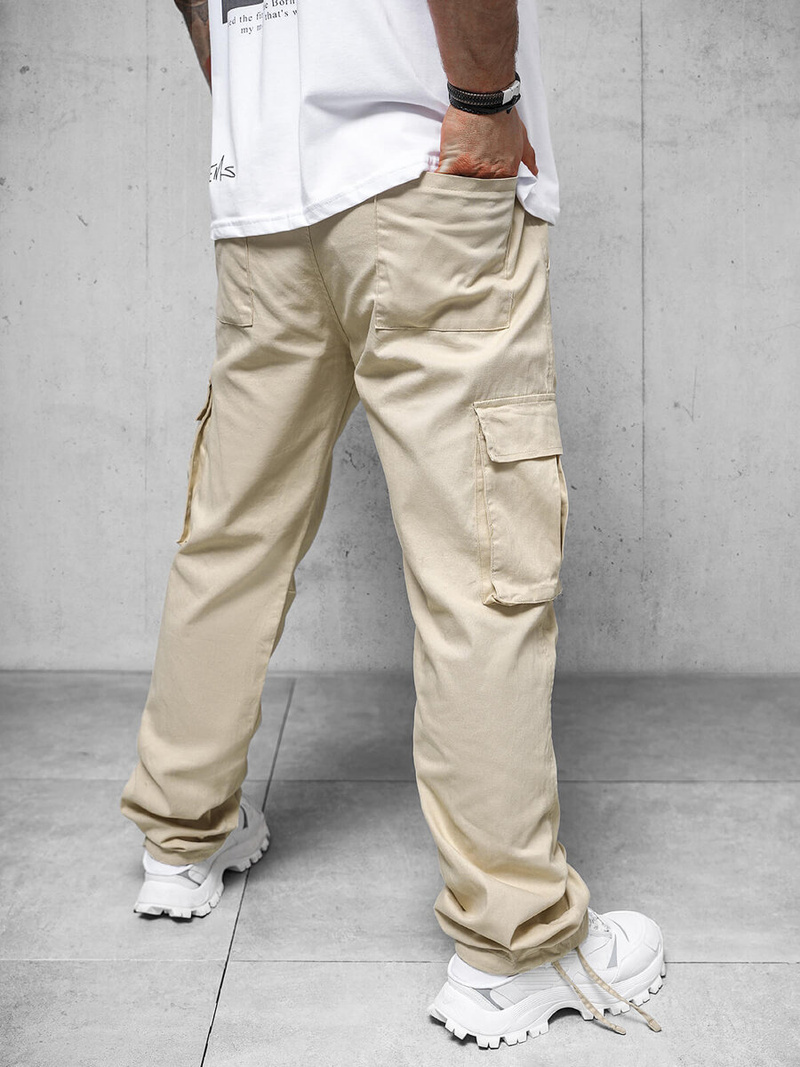 Herren Hose Beige OZONEE O/G3179Z
