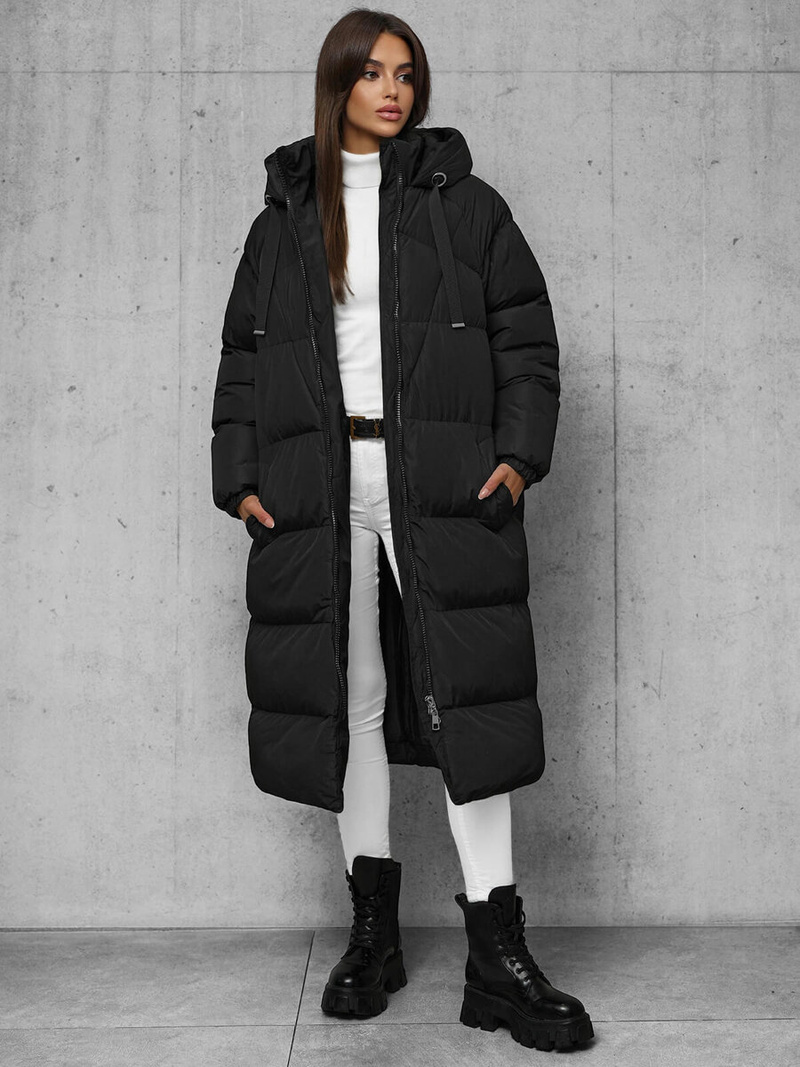 Damen Jacke Schwarz OZONEE JS/5M3163/392Z