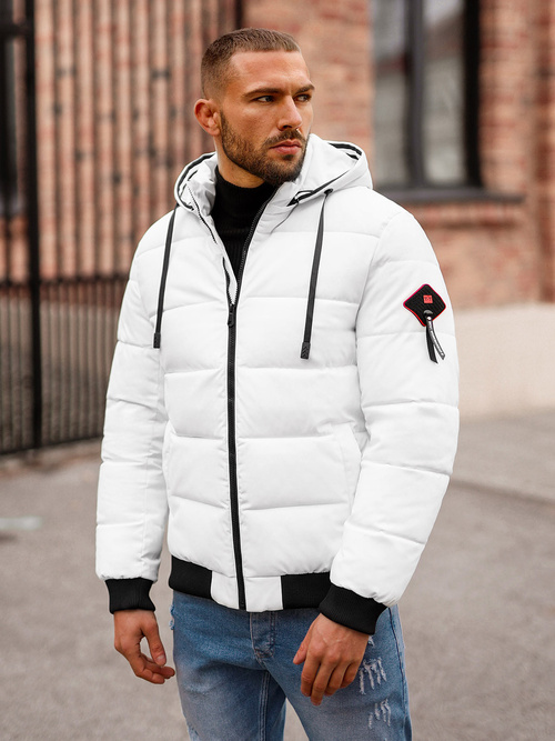 Herren Winterjacke Weiß OZONEE JS/31M5031/281Z