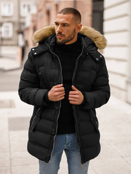 Herren Winterjacke Schwarz OZONEE JS/5M3122/392Z