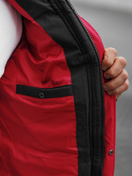 Herren Winterjacke Schwarz OZONEE N/7330Z