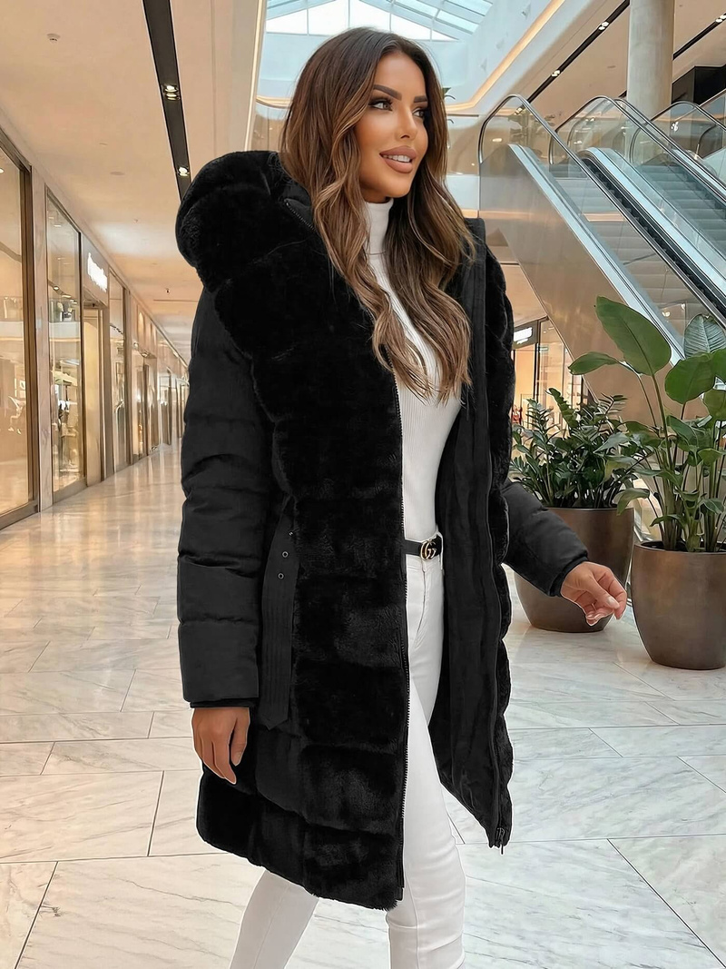 Damen Jacke Schwarz OZONEE JS/5M3158/392Z