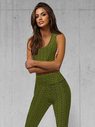 Zweiteiliges Trainingsanzug-Set Khaki OZONEE JS/YW88037/7Z