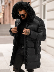 Herren Winterjacke Schwarz OZONEE O/M800Z