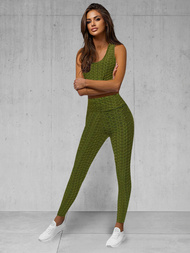 Zweiteiliges Trainingsanzug-Set Khaki OZONEE JS/YW88037/7Z