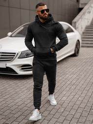 Herren Sportanzug Schwarz OZONEE JS/68C10381/3Z