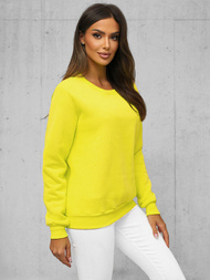 Damen Sweatshirt Gelb-Neon OZONEE JS/W01Z
