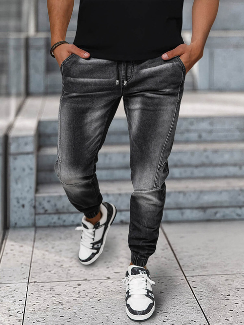 Herren Jogger Hose Schwarz OZONEE NB/MP0115NZ