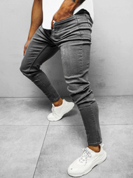 Herren Jeanshose Grau OZONEE E/1234SP